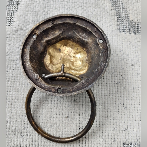 Brass Lion Head Door Knockers, Door Pull, Door Handle, Home Decoration - Picture 7 of 9